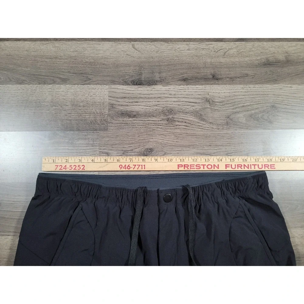 Paskho Pants Untethered Ultimate Travelers Multi Pocket Zipper Black Large Mens
